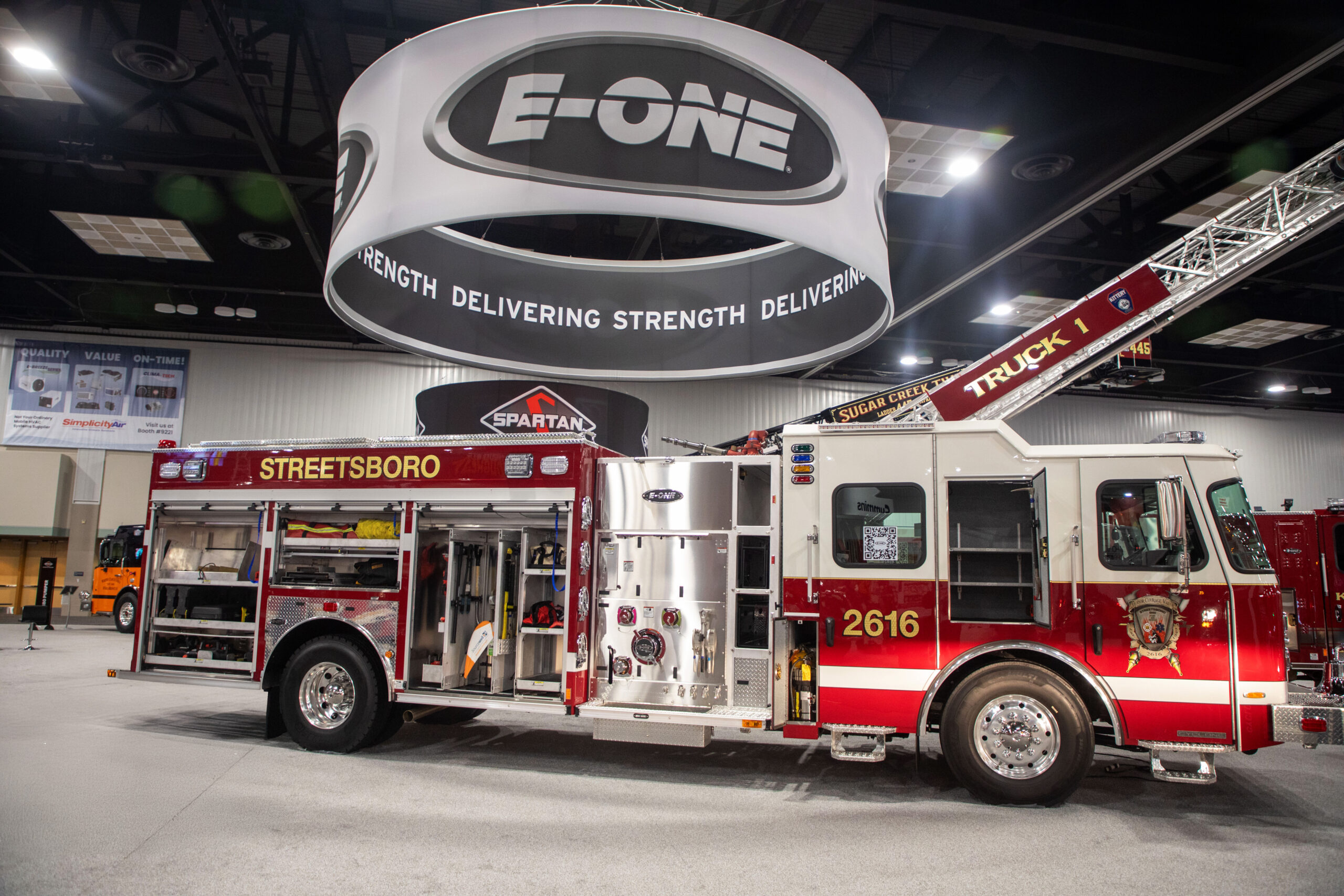 E-ONE booth at FDIC 2025