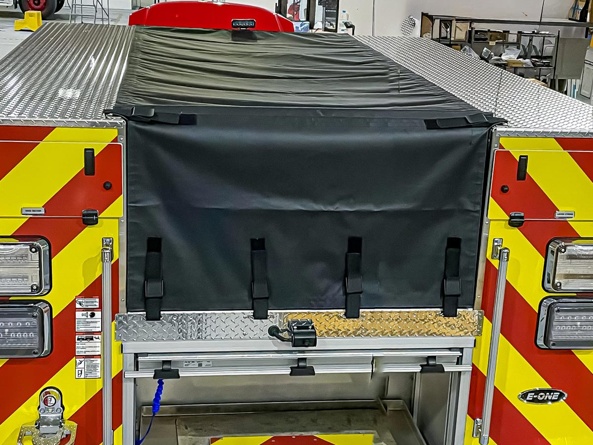 VM8 Mini Pumper Upper Rear Storage